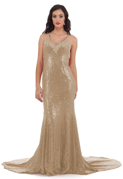 Ava Sequins and Lace Mermaid