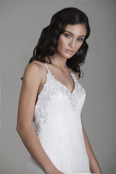 Ava Sequins and Lace Mermaid