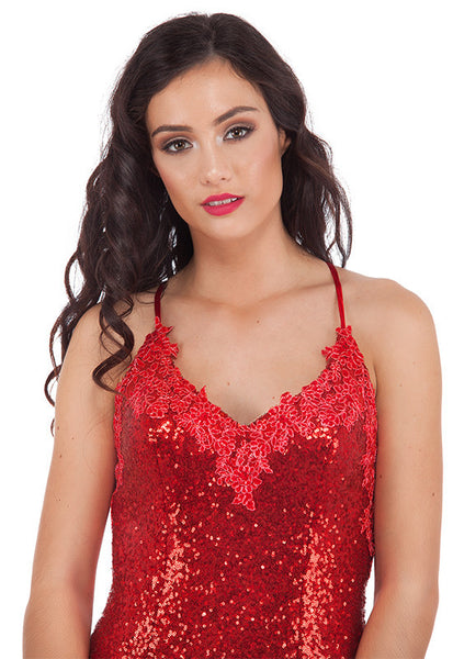 Ava Sequins and Lace Mermaid